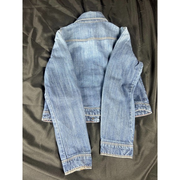 Banana Republic Blue Jean/Denim jacket women's Large - Picture 6 of 6